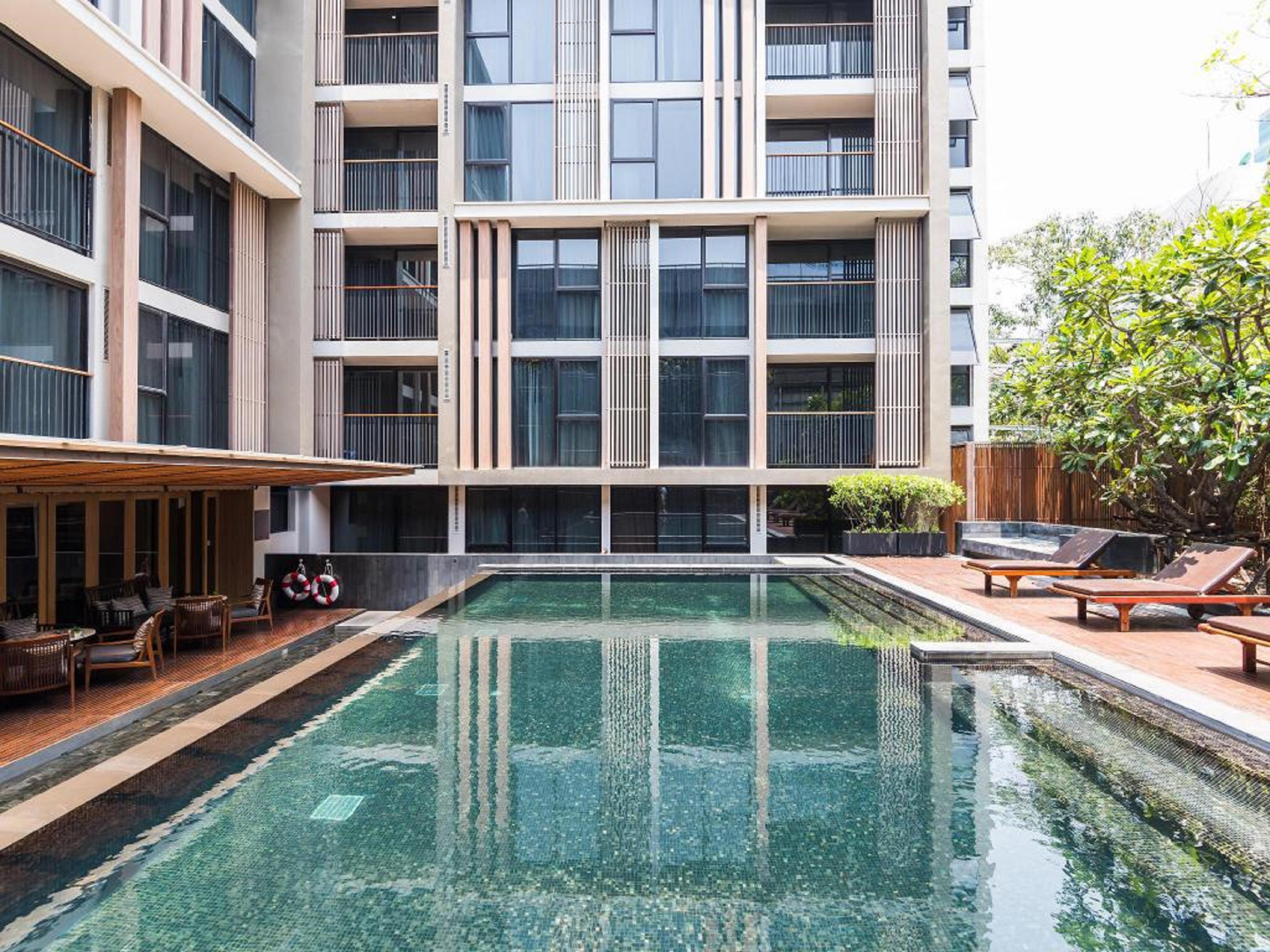 Arcadia Suites Bangkok Bagian luar foto