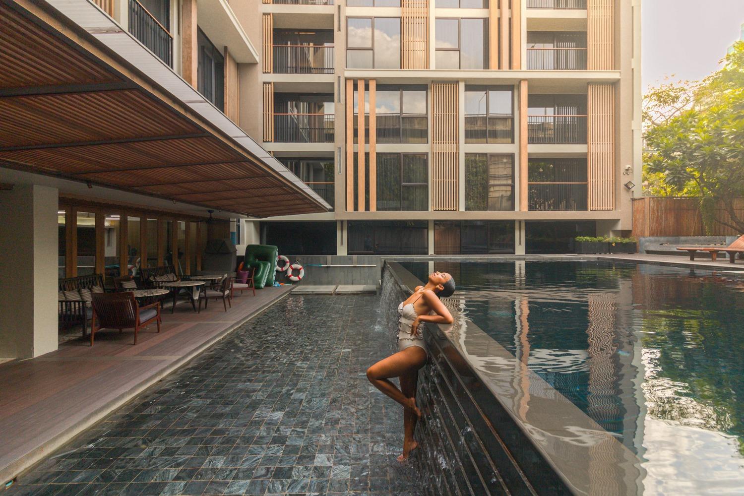 Arcadia Suites Bangkok Bagian luar foto